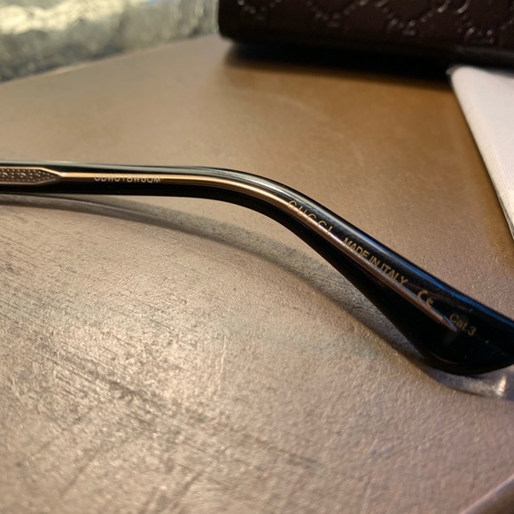 ⛔️SOLD⛔️Authentic Gucci 58 UNISEX Acetate/Metal - Picture 4 of 8